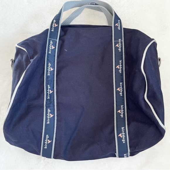 BIRDDOGS  Duffle Gym Bag Canvas Navy Blue Birddogs Logo Trendy Stylish - Picture 2 of 8
